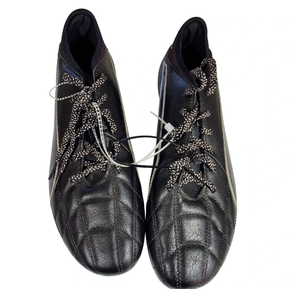Puma evoTOUCH 3 Soccer Cleats Black Iridescent Glitter Mens 7 103985-03 FG Boots